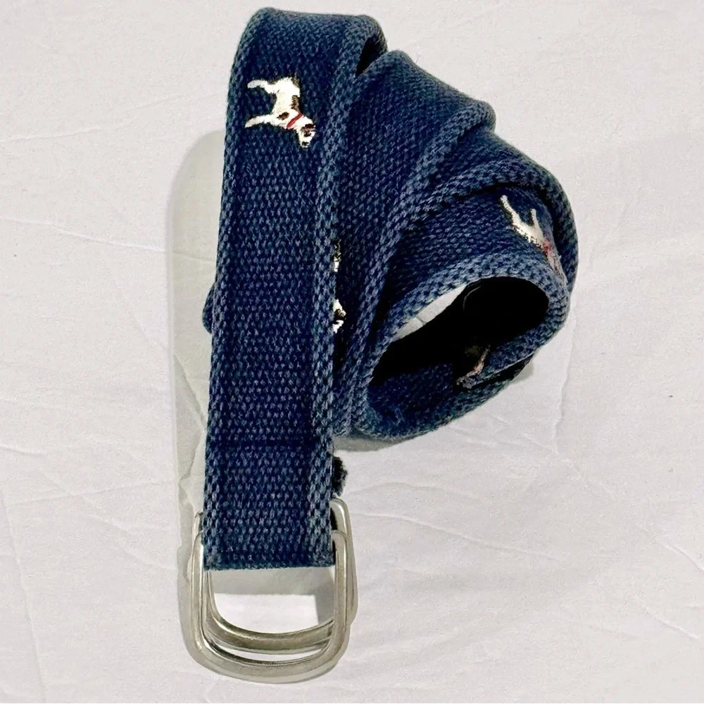 Lands End‎ Kids Dog Canvas Belt, size XL